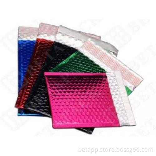 Aluminum Metallic Bubble Mailer AS FOLDER 12.75*10.5